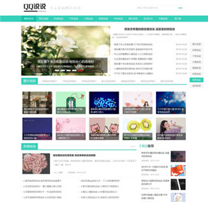 QQ空间日志说说新闻资讯门户网站WordPress模板下载