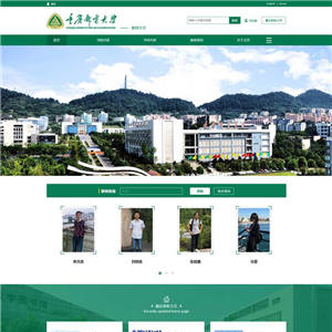 绿色通用大学学校官网网站WordPress模板主题